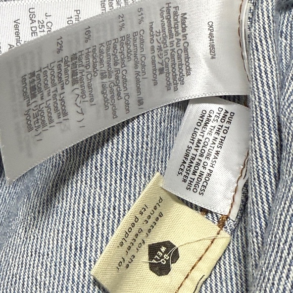 Madewell Women's Jeans 4X  Pull-On Relaxed Beswick - Elastic Waist - Picture 9 of 9